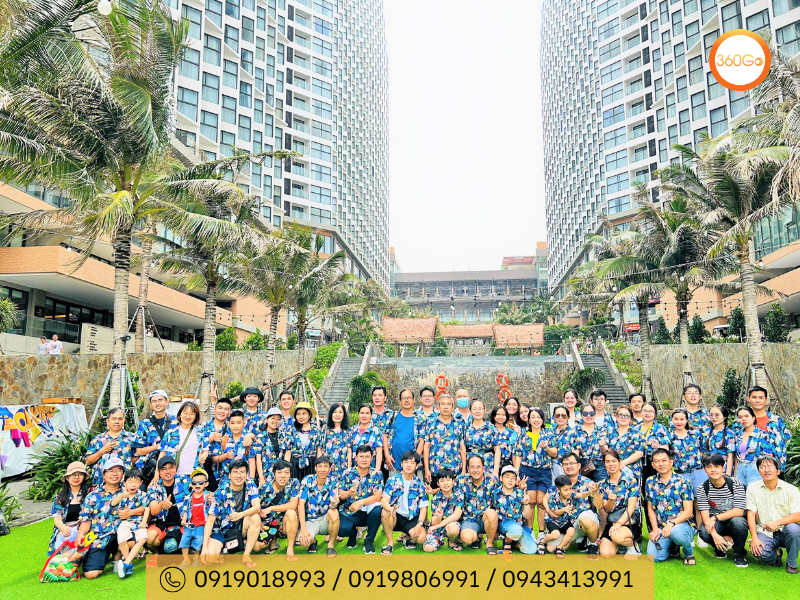 Đoàn khách 360Go nghỉ dưỡng tại Apec Mandala - Du lịch 360Go